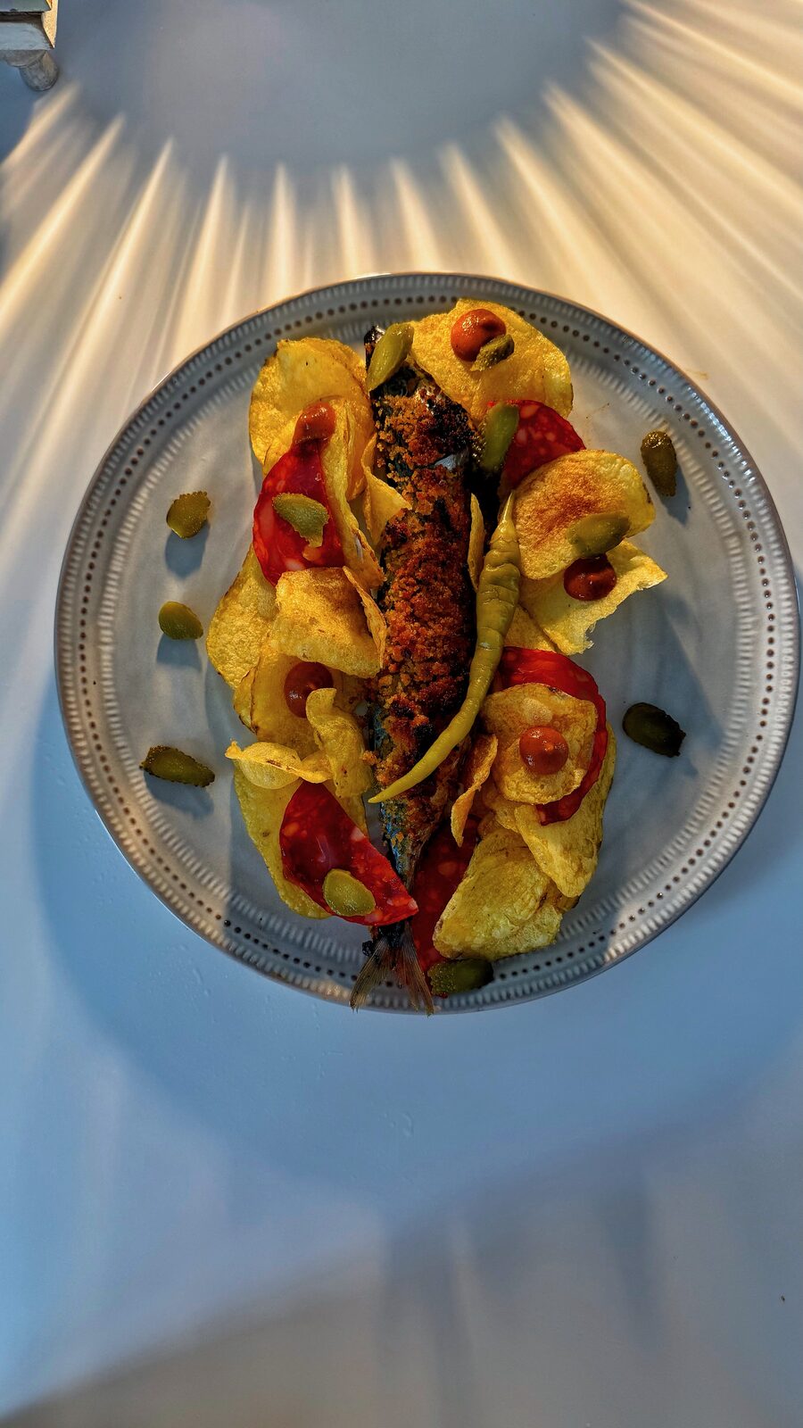 Chef Henrique a preparar uma experiência gastronómica